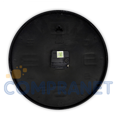 Reloj de pared Analógico de PVC, 30 cm diámetro, 12715 - tienda online