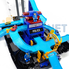 Auto Super Pista Policia Gigante Transformable 9572 - Compranet