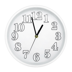 Reloj de pared Analógico, 25 cm diámetro, 12415 - tienda online