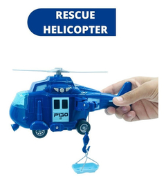 Helicoptero de Rescate con Luz y Sonido 3634 - comprar online