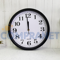 Reloj de pared, analógico, 30 cm diámetro, 13063 - Compranet