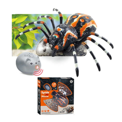 Araña Control Remoto con Luz y Sonido, Lanza Humo c/USB 0136 - Compranet