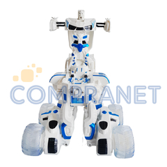 Robot transformable Auto Control Remoto Car Warrior Luz 13111 en internet