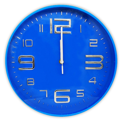 Imagen de Reloj de pared Analógico de PVC, 30 cm diámetro, 12715