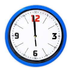 Reloj de pared Analógico de PVC, 20 cm diámetro, 12718 - comprar online