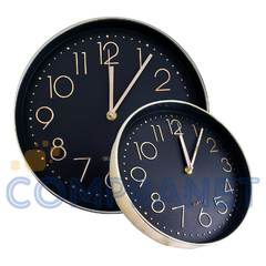 Reloj de pared, analógico 24 cm, diámetro, PVC 12987 en internet