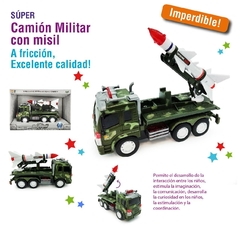 Camion Militar con Misil a Inercia 9146