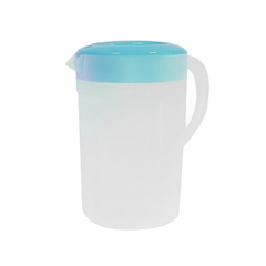 Jarra Plástico reforzado 2.7 litros, 4 colores c/Tapa 12078 - comprar online