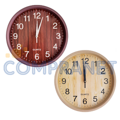Reloj de pared, analógico 30 cm, diámetro, 13062 - tienda online