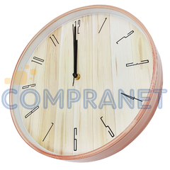 Reloj de pared, analógico 30 cm, diámetro, 13064 - Compranet