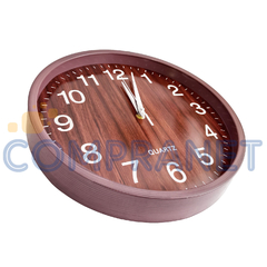 Reloj de pared, analógico 30 cm, diámetro, 13062
