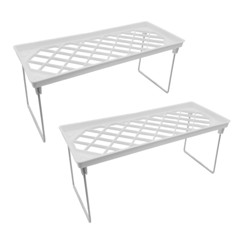 Set de 2 Estantes Organizadores, Plegable, Cocina, Multiuso 14 x 35 cm 13107