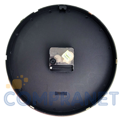 Reloj de pared, analógico 24 cm, diámetro, PVC 12987 - tienda online