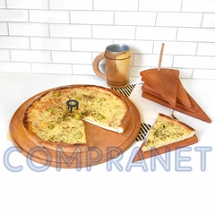 Pizzeras 40cm de Madera Algarrobo 11609 - comprar online