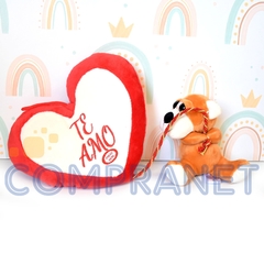 Animal Colgante c/Corazon y Sonido 10318 - tienda online