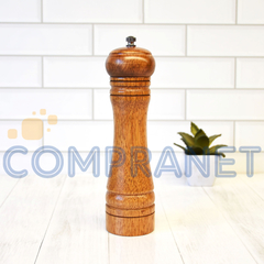 Molinillo Pimentero de madera 22cm, muela cerámica, 11830 - Compranet