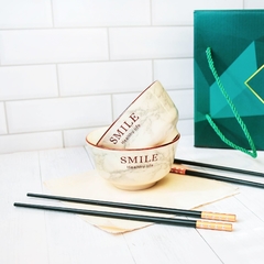 Imagen de Set de Sushi para dos personas, cerámica, en caja de regalo, 12489
