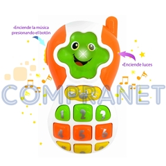 Teléfono celular para bebé, con luz y sonido, full, 10035 - Compranet