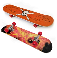 Patineta Skate 80 x 20 Banana Doble Dibujo 10404 - Compranet