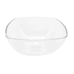 Bowl Ensaladera Mediana 19 cm de acrílico Cuadrada, 12832