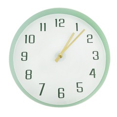 Reloj de Pared 30cm, analógico moderno PVC 13307