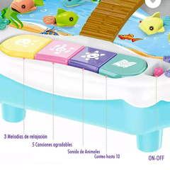 Juego de Pesca Magnético C/Luz y Sonido, Agua, USB 13061 en internet