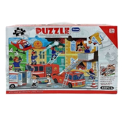 Puzzle Infantil de Bombero / Policia 10673 - tienda online