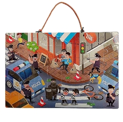 Puzzle Infantil de Bombero / Policia 10673 - comprar online