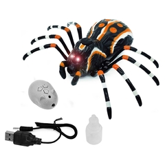 Araña Control Remoto con Luz y Sonido, Lanza Humo c/USB 0136 en internet