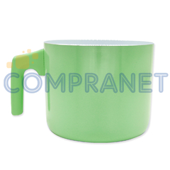 Jarro Ceramico Antiadherente Verde Agua Linea Soft 12cm 11493 en internet