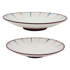 Plato hondo de porcelana x 4 unidades 26 cm, cocina, 12816 - tienda online