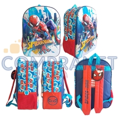 Mochila Escolar 14 pulgadas, Espalda Diseño “Spiderman” 13016 en internet