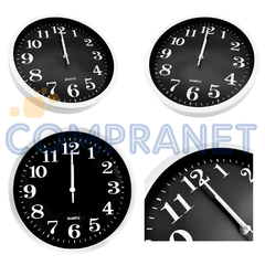 Reloj de pared, analógico, 30 cm diámetro, 13063 - tienda online