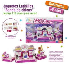 Juguete Ladrillos, Banda de chicas, 216 piezas, 10501. - tienda online