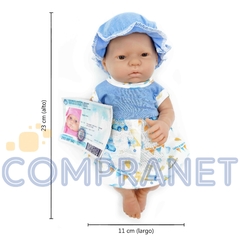 Imagen de Bebé Real Mini con vestido, Casita de Muñecas, 12025