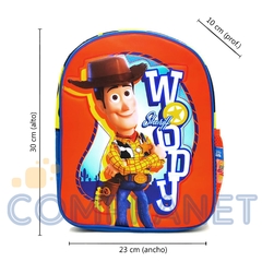 Mochila p/Jardín “Toy Story” 12 pulgadas, Espalda, 12259 - comprar online