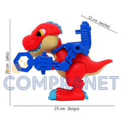 Dinosaurio Rex Con Sonido, Mecanizado Dino Troop Kids 12846 en internet