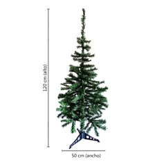 Arbolito Clásico de navidad, Pino Verde 120 cm, 12757 - Compranet