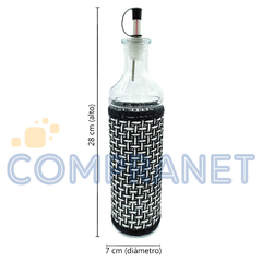 Aceitera/Vinagrera 600cc de Vidrio con revestimiento, 11882 - Compranet