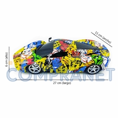 Imagen de Juguete Auto control remoto Graffiti, con Luz 12599