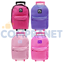 Mochila Juvenil Lisa con Carrito Haversack 18 pulgadas 12387