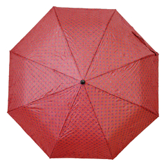 Paraguas Semi Automático estampado con funda, 8 varillas, Colores 13043