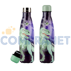 Botella Acero Inox Térmica Dino Footy 500ml, tapa a rosca, 12917 en internet