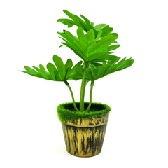 Planta Artificial, con maceta, Chica 19 cm, Decoración, Hogar, 12660 en internet