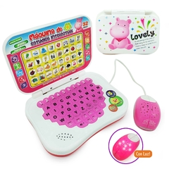 Computadora Interactiva para niños, español, Con Luz y mouse 2456