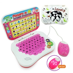 Imagen de Computadora Interactiva para niños, español, Con Luz y mouse 2456