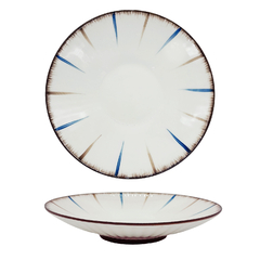 Plato hondo de porcelana x 4 unidades 20 cm, cocina, 12835 - tienda online