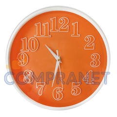 Reloj de pared Analógico, 25 cm diámetro, 12415 - comprar online