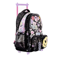 Mochila Footy 18´´, C/Carrito Happy Smile, Luz Led, original Footy 13634 - comprar online