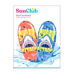 Tabla de Barrenar Inflable Surf Shark, 100 x 50, Sun Club, verano 12937 - Compranet